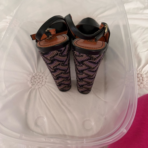 Missoni Slingback peep toe sandal - Picture 3 of 3
